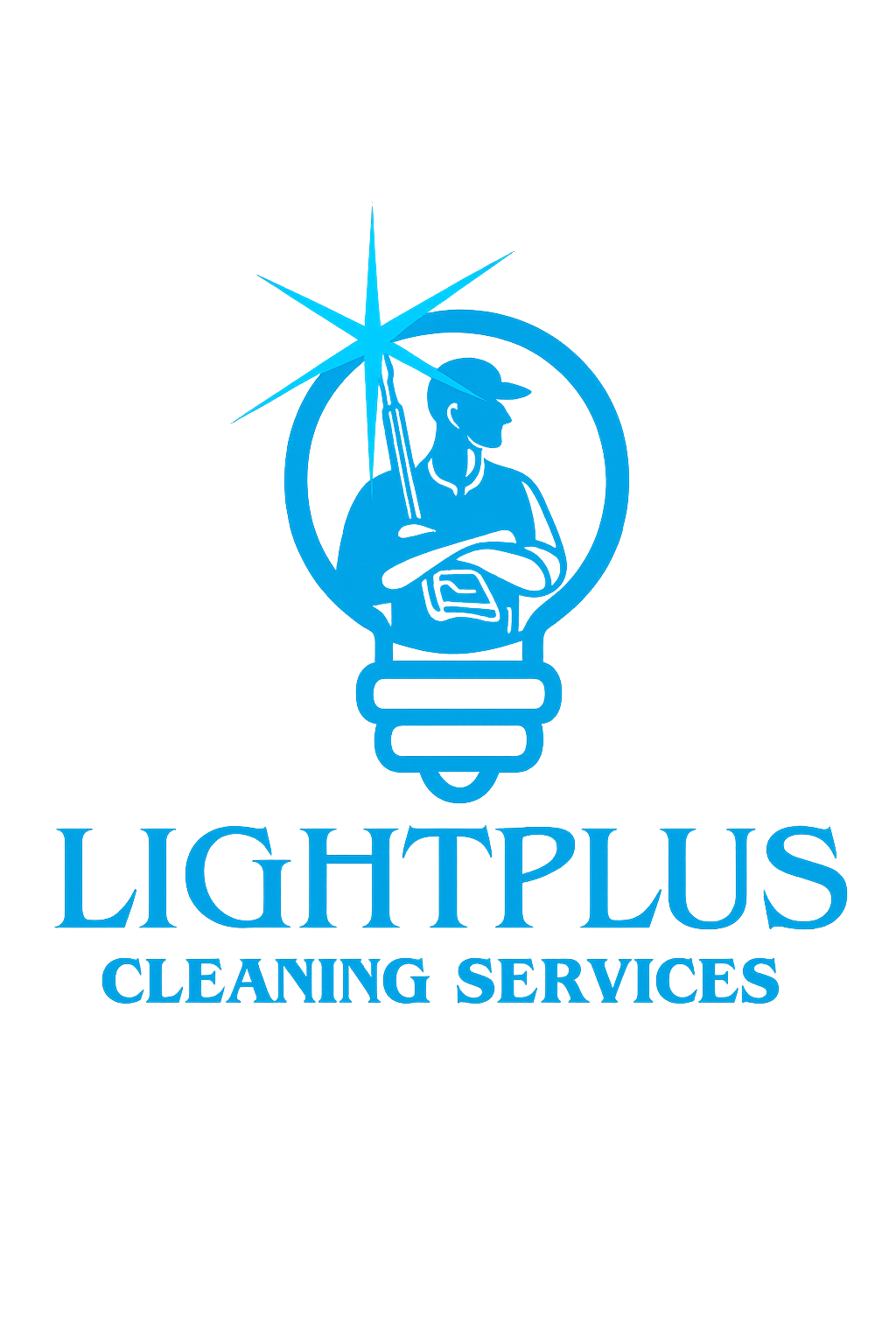 LightPlus Cleaning Services Logo